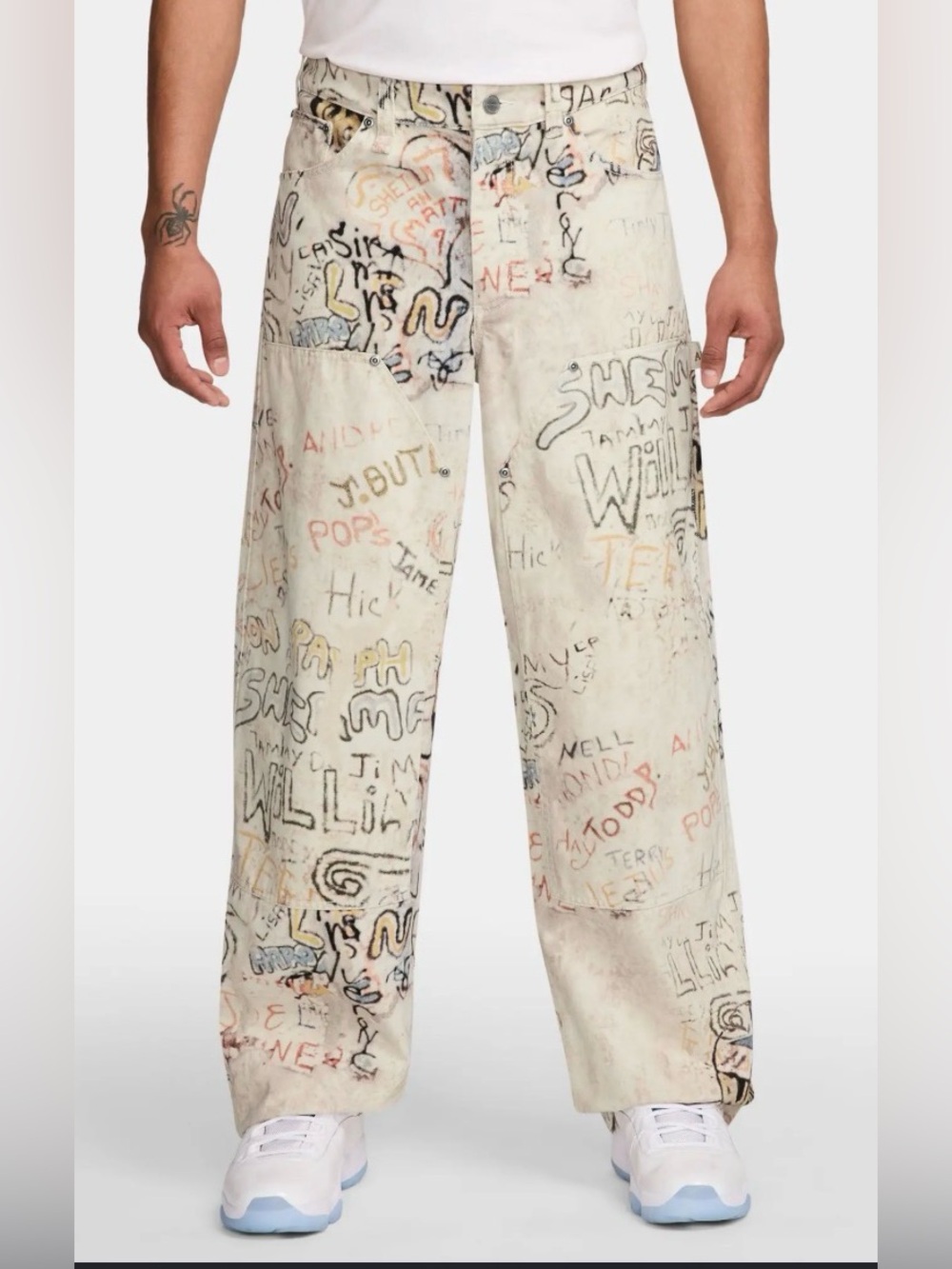 Jordan Men’s Loose Fit Carpenter Pants Size 36x36 Tall
